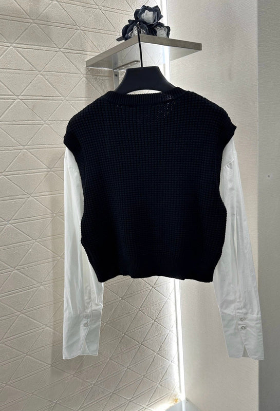 25 New Arrival Knitted long-sleeved top