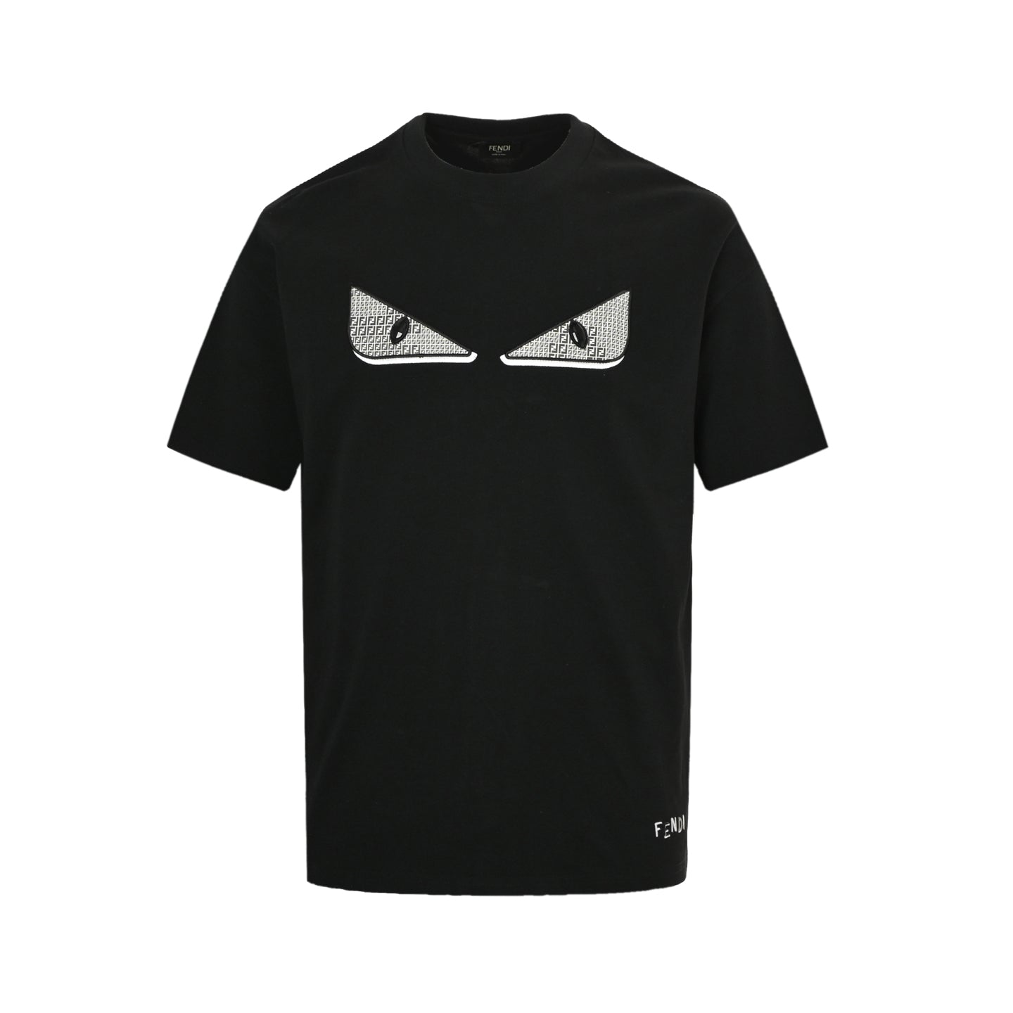 25ss old flower patchwork devil eye embroidered short sleeve