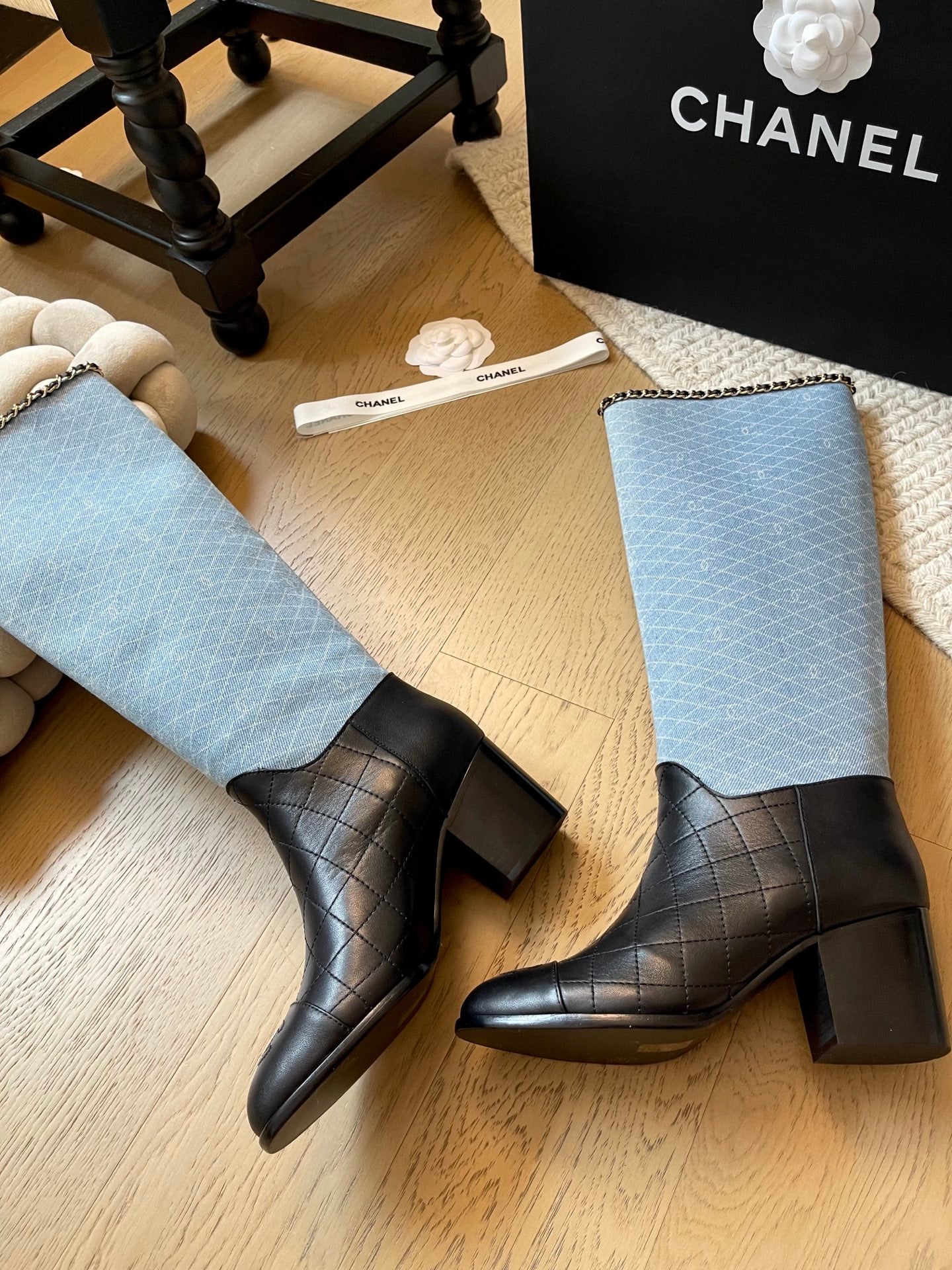 block heel boots