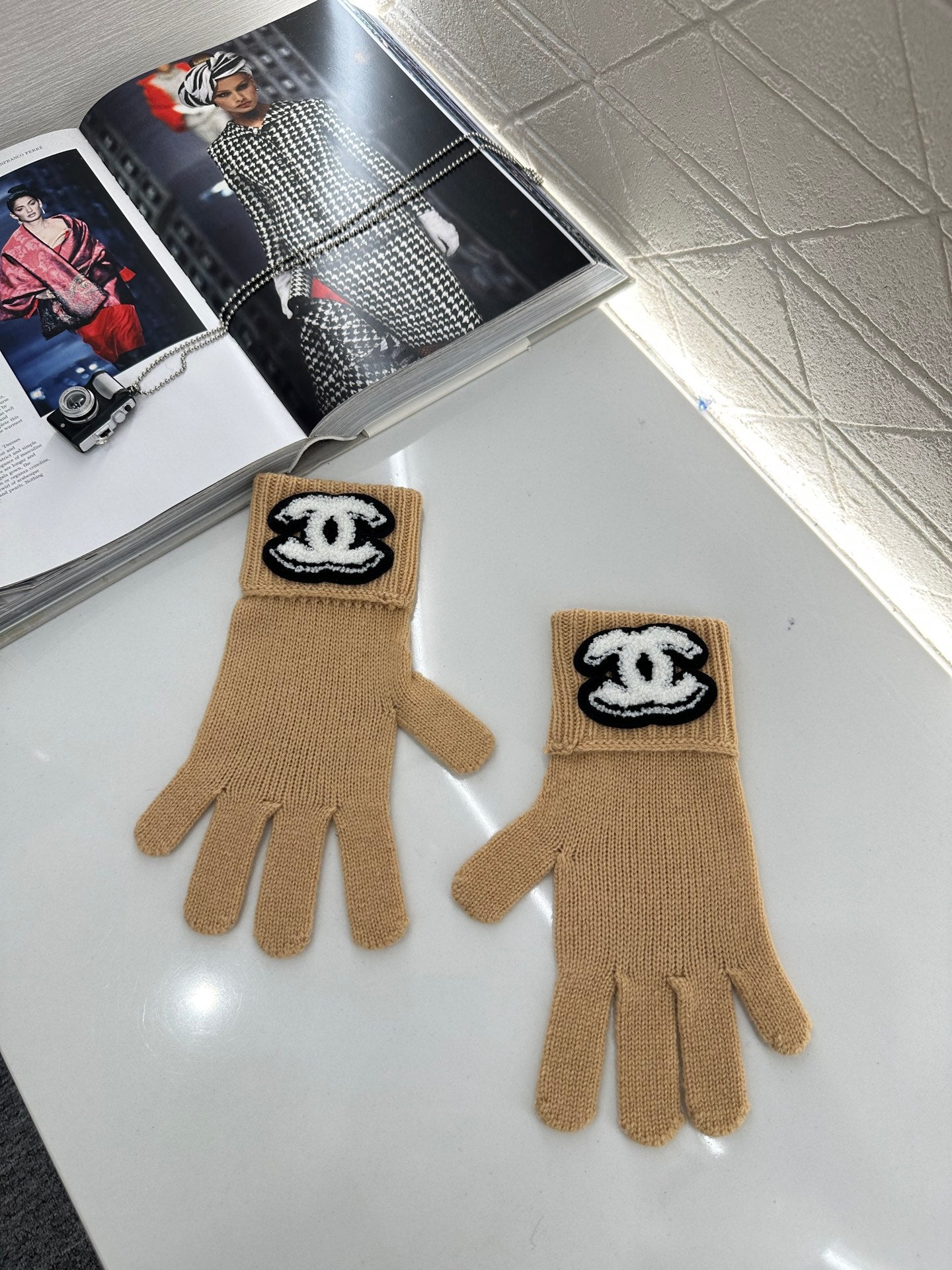 Cashmere knitted Gloves