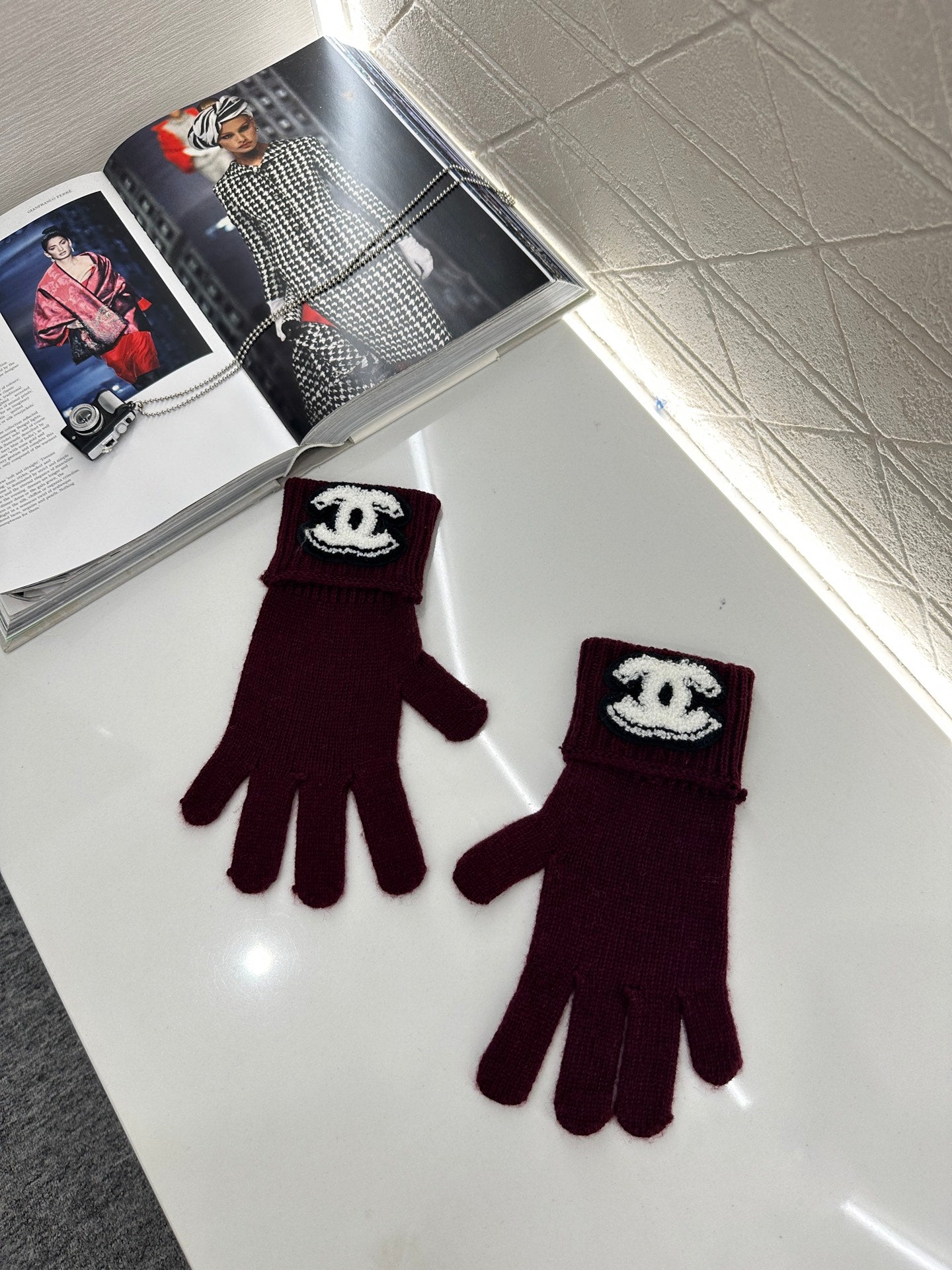 Cashmere knitted Gloves
