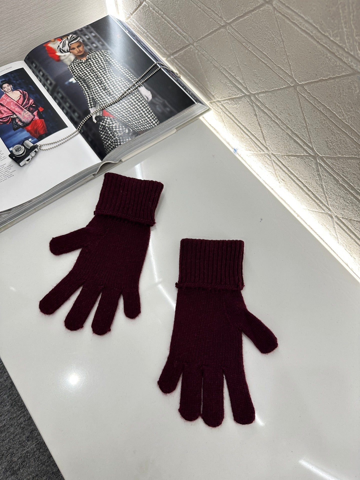 Cashmere knitted Gloves