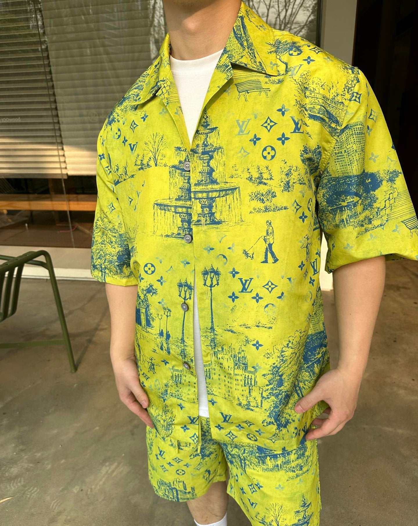 Park printed shirts with short sleeves