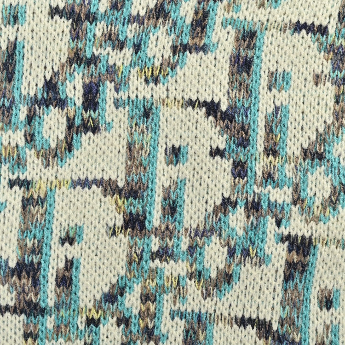 25Fw all-over print monogram jacquard sweater
