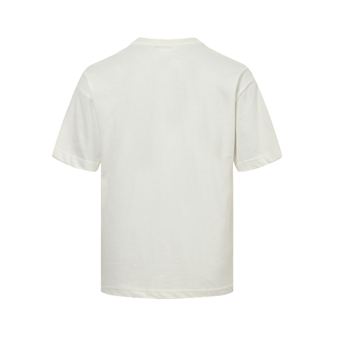 Small embroidered short sleeved shirt