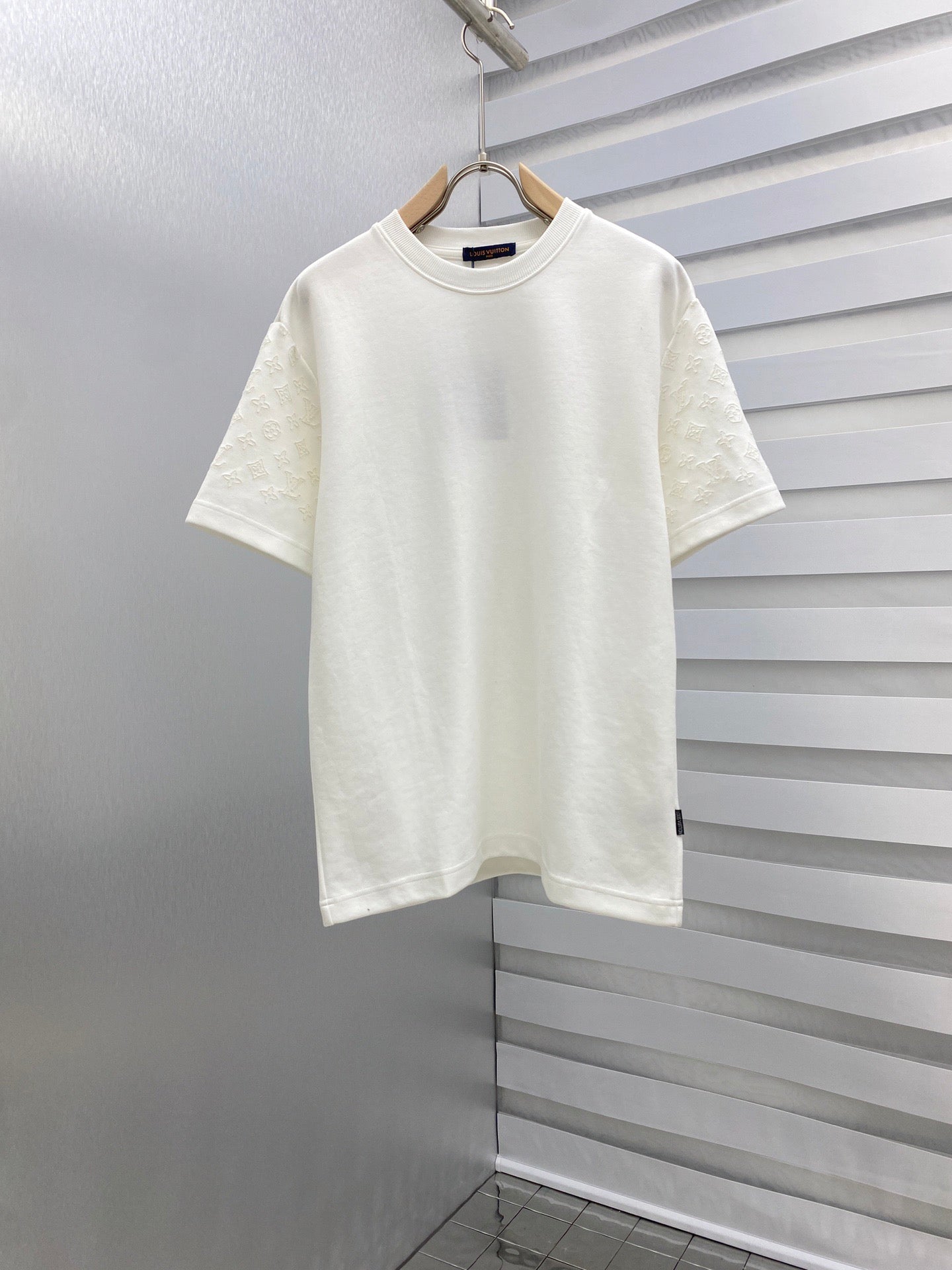 25ss sleeve jacquard T-shirt