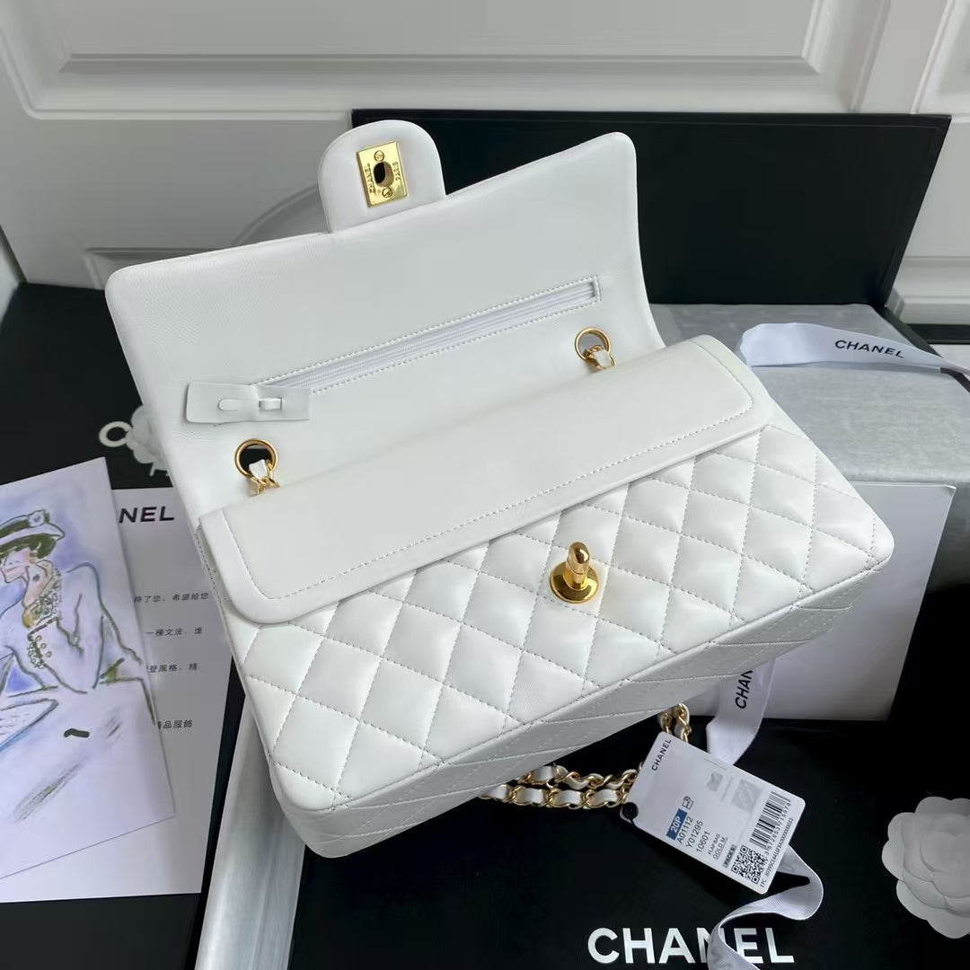 ππππ¦ White Ball Gold--lambskin