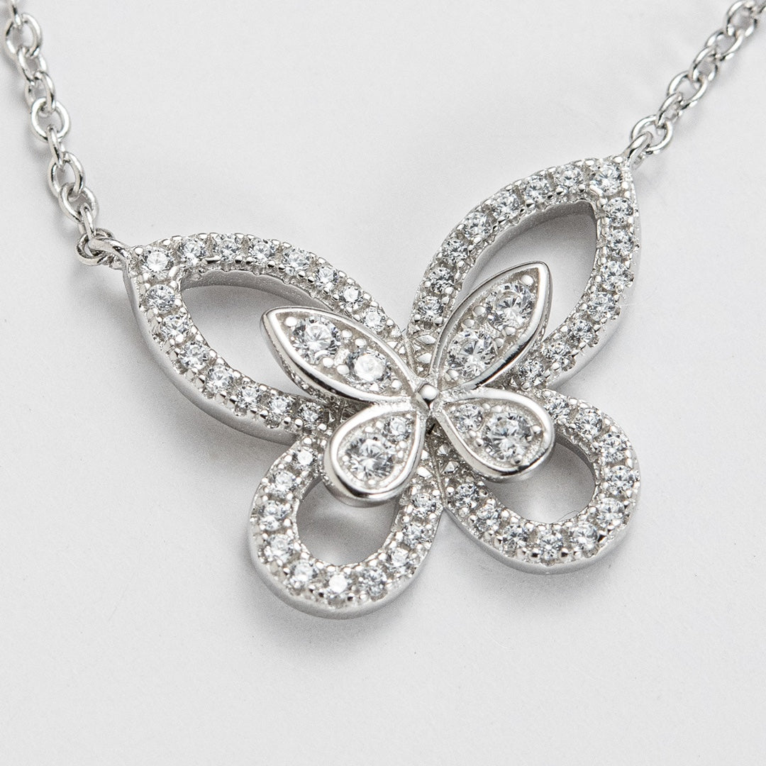 Quintet Butterfly Phantom Necklace