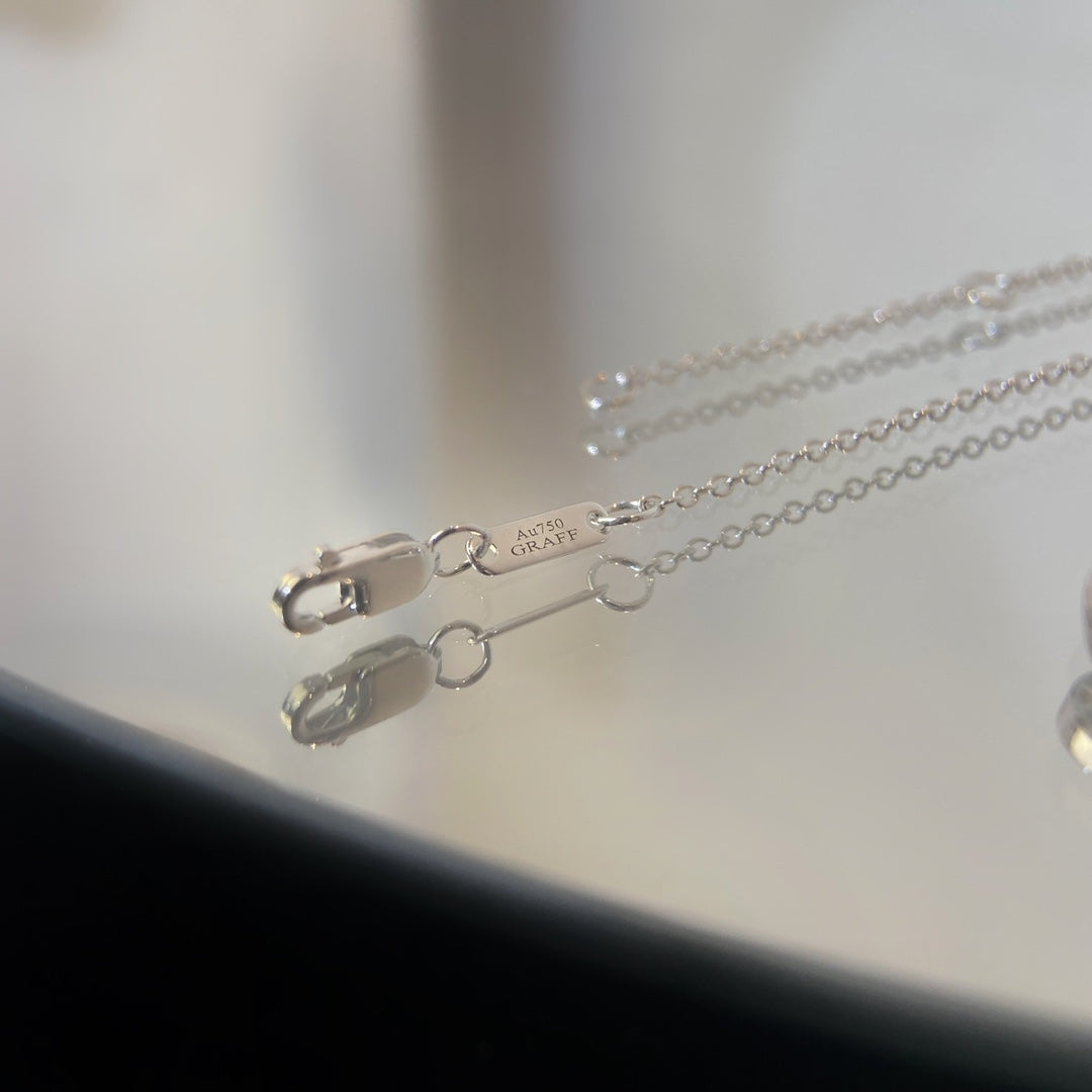 Bow Diamond Necklace