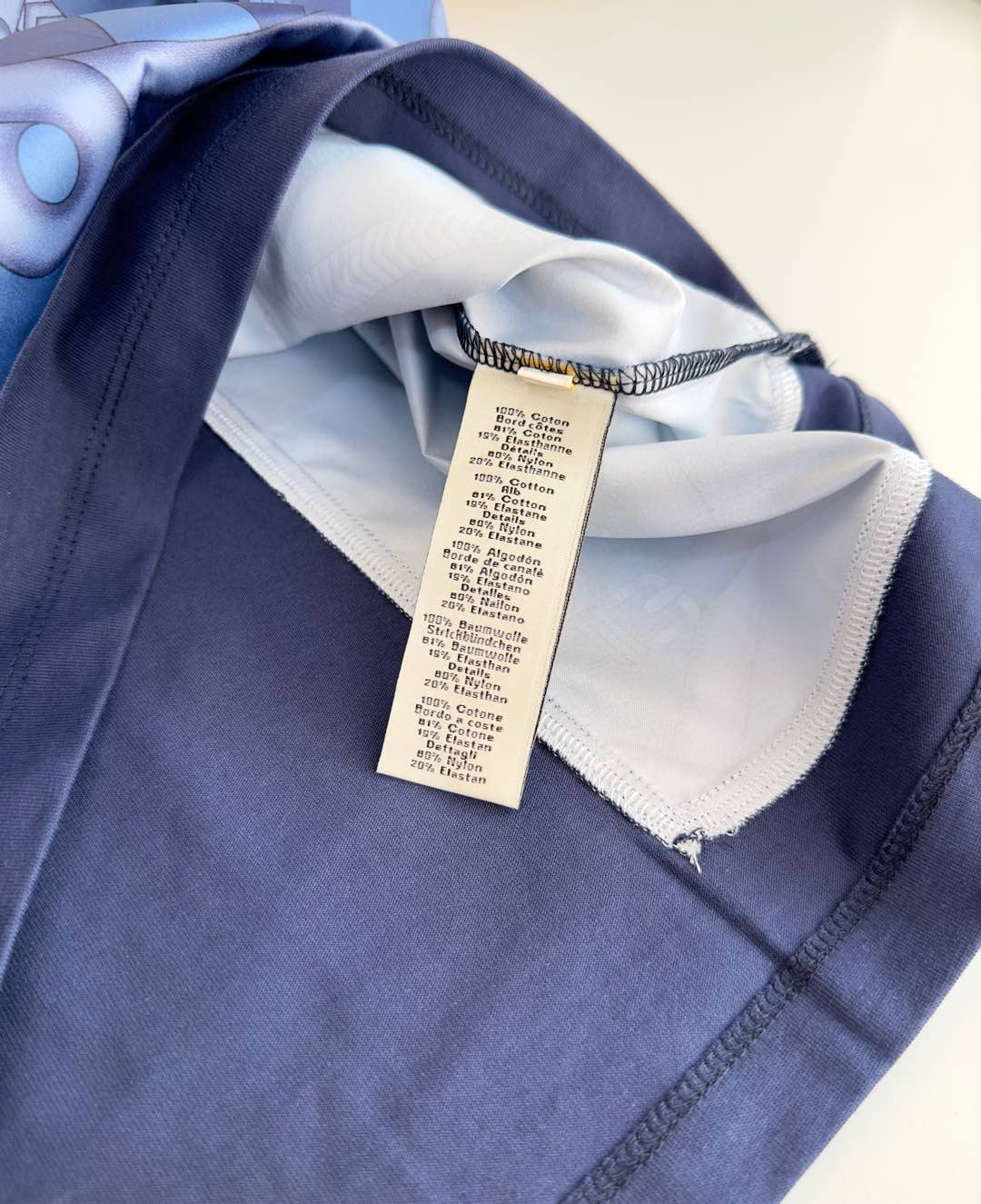 2025 Spring and Summer New Splicing Printed T-shirt