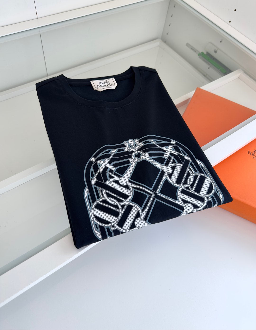 2025 Spring and Summer Printed Round Neck Short Sleeve T-shirt