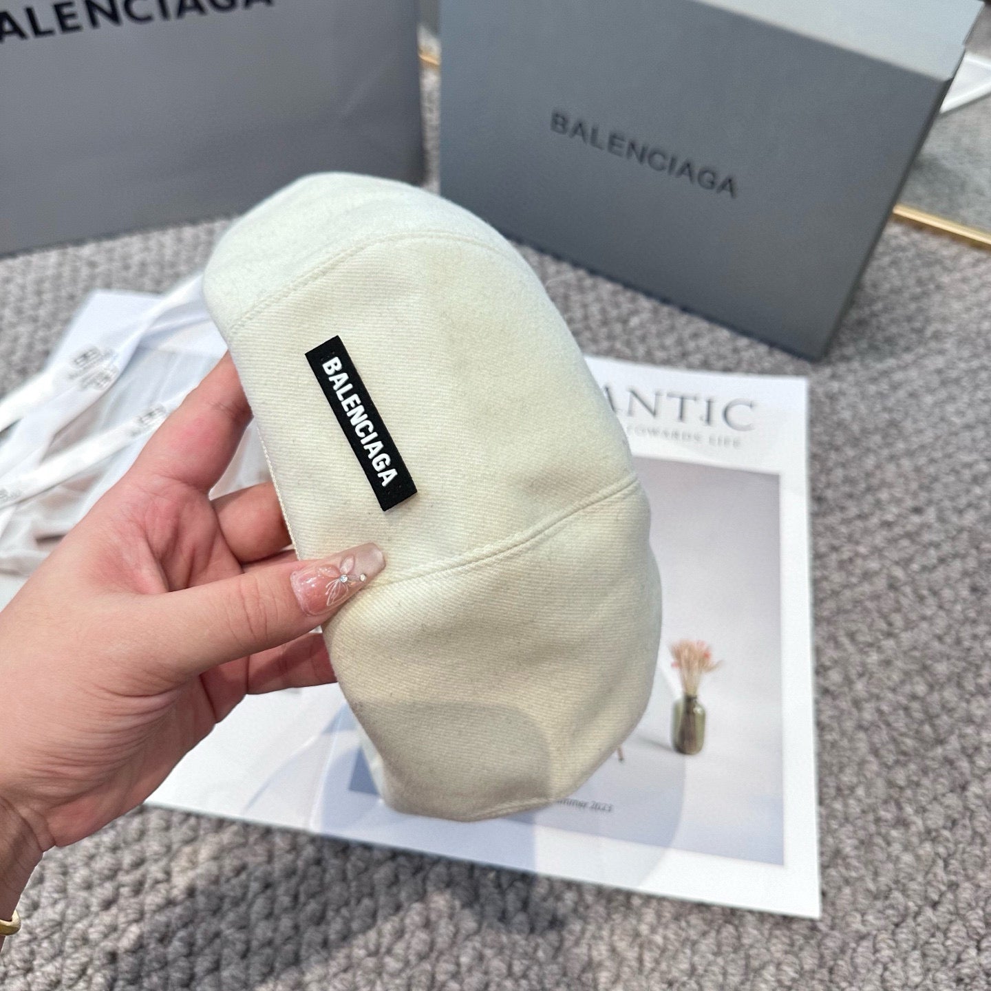 Spring/Summer New Beret Women's Vintage Octagonal Hat