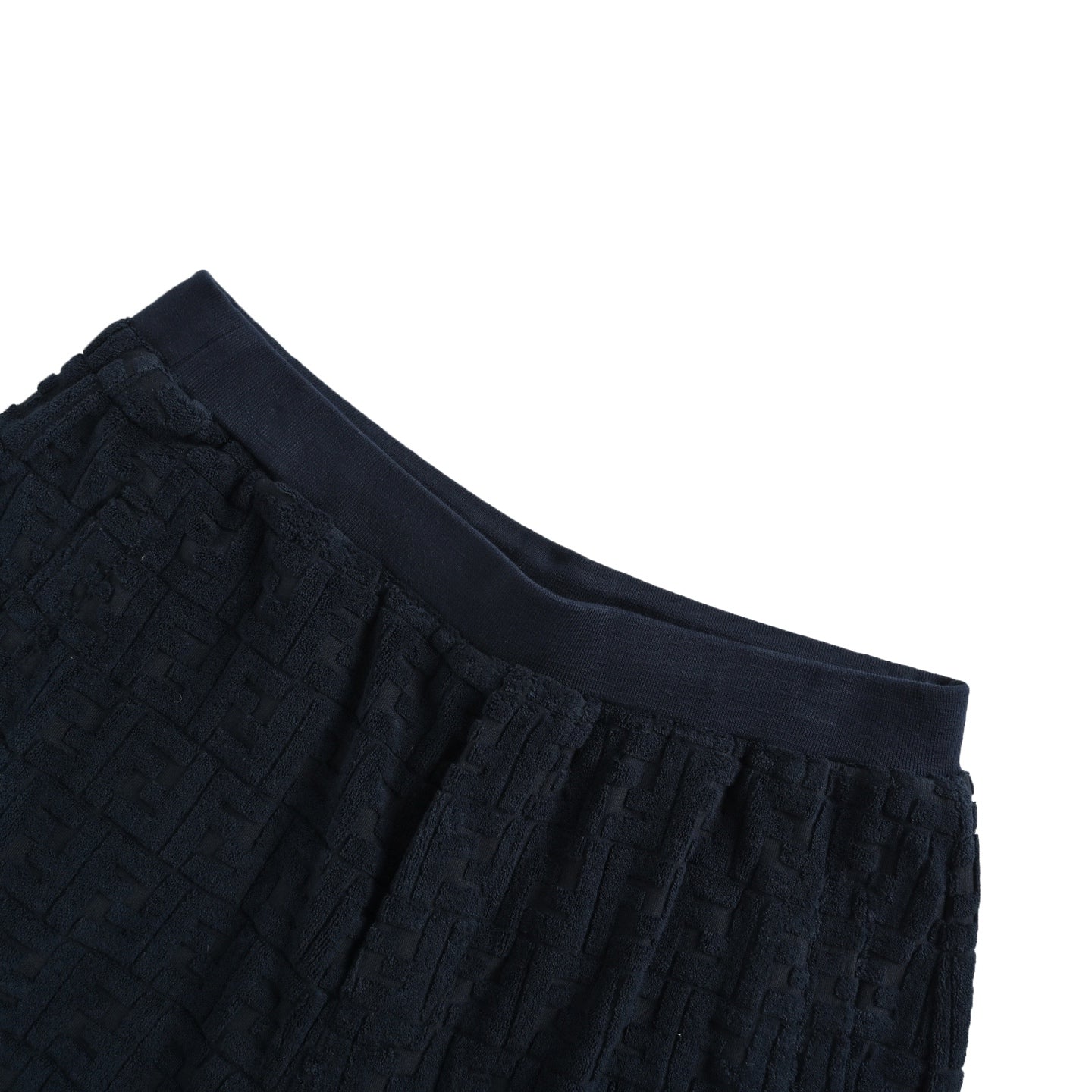 25ss FF textured jacquard towel shorts