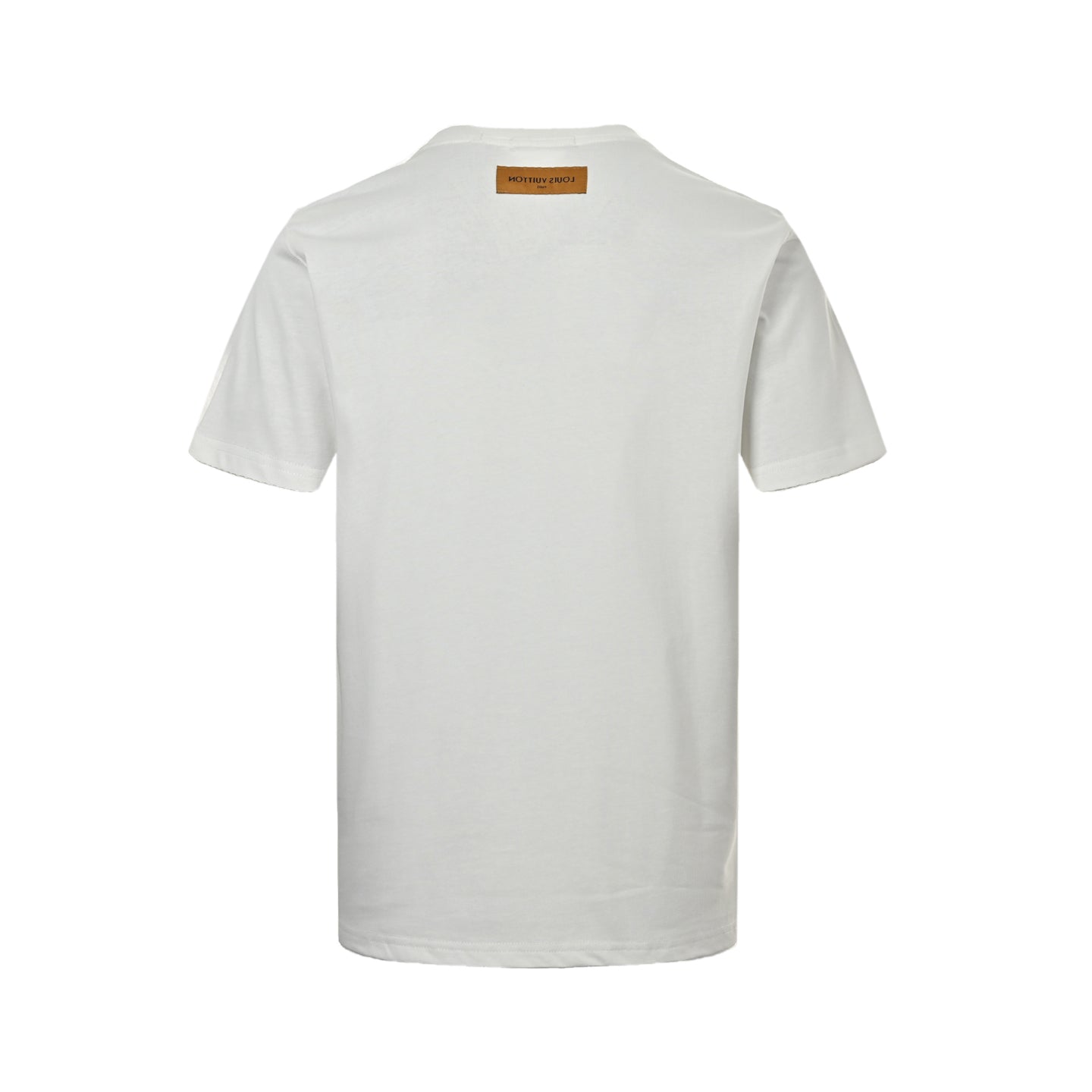 25ss Neckline graffiti letter print short sleeves