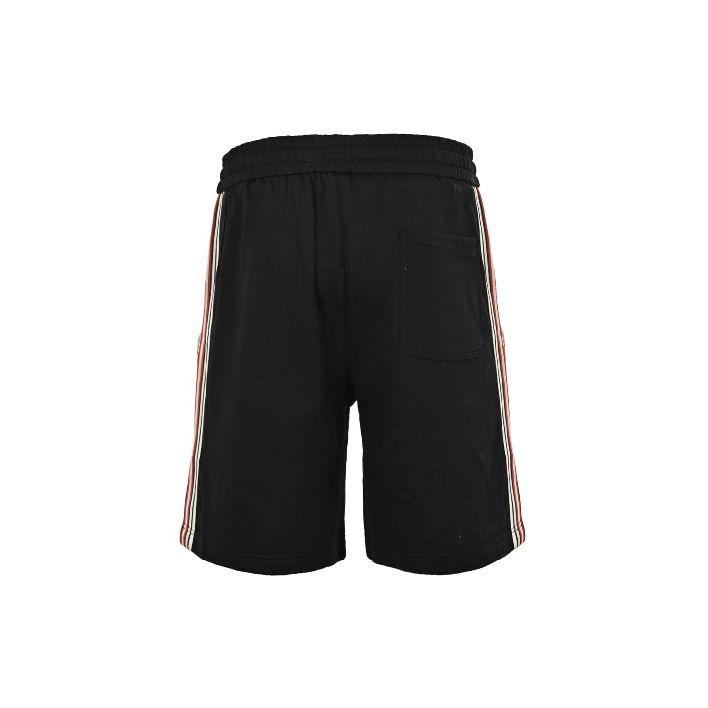 G 25 Splicing embroidered letter shorts