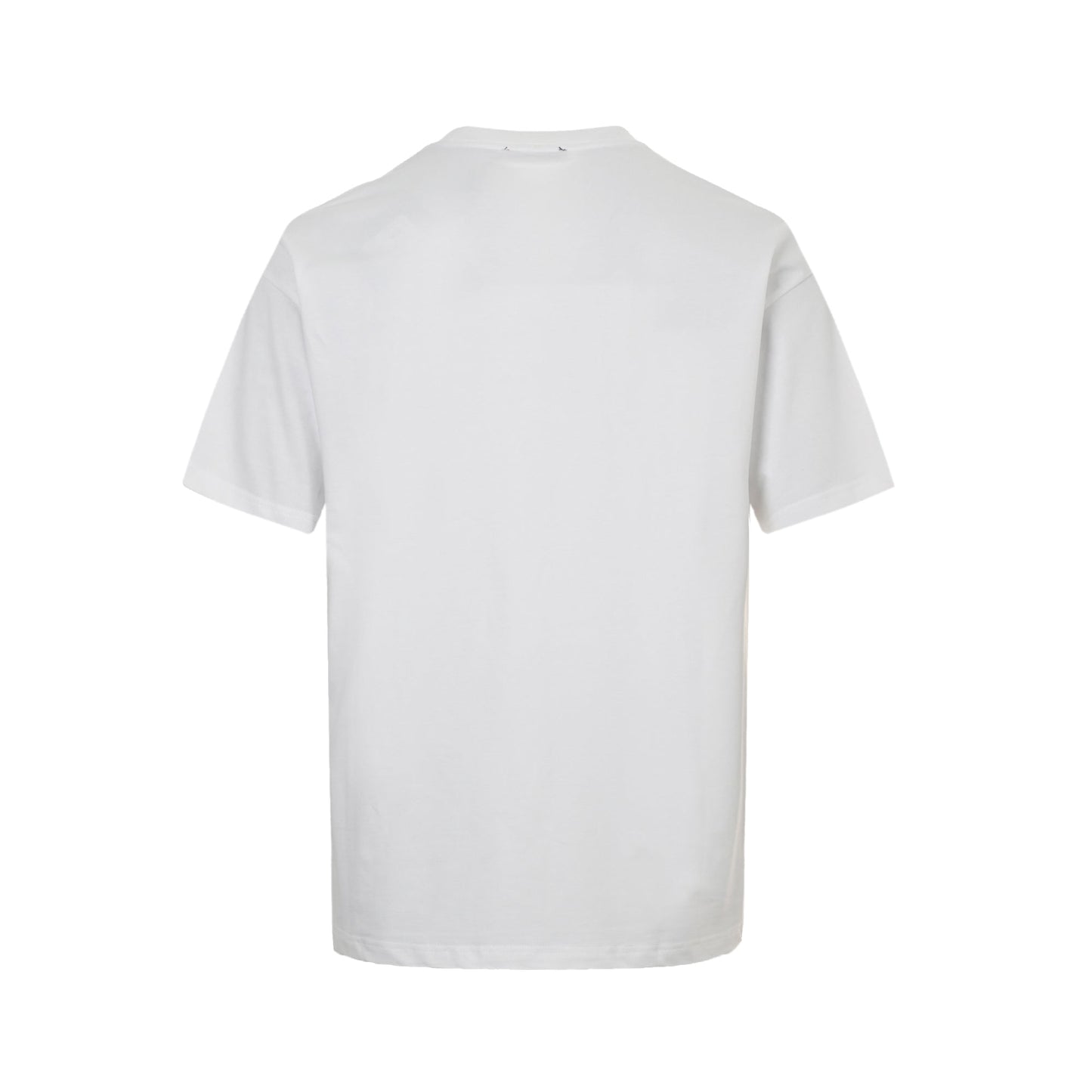 25 Short sleeves with triangle logo and letter print on the neckline