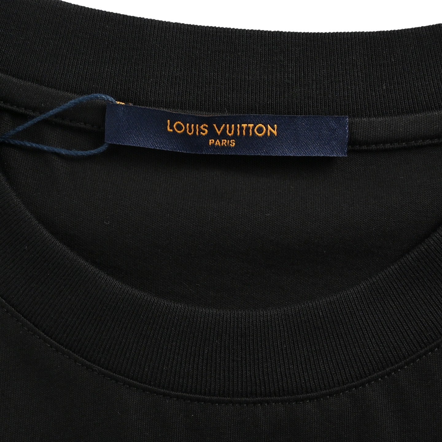25ss flocking letter short sleeved shirt