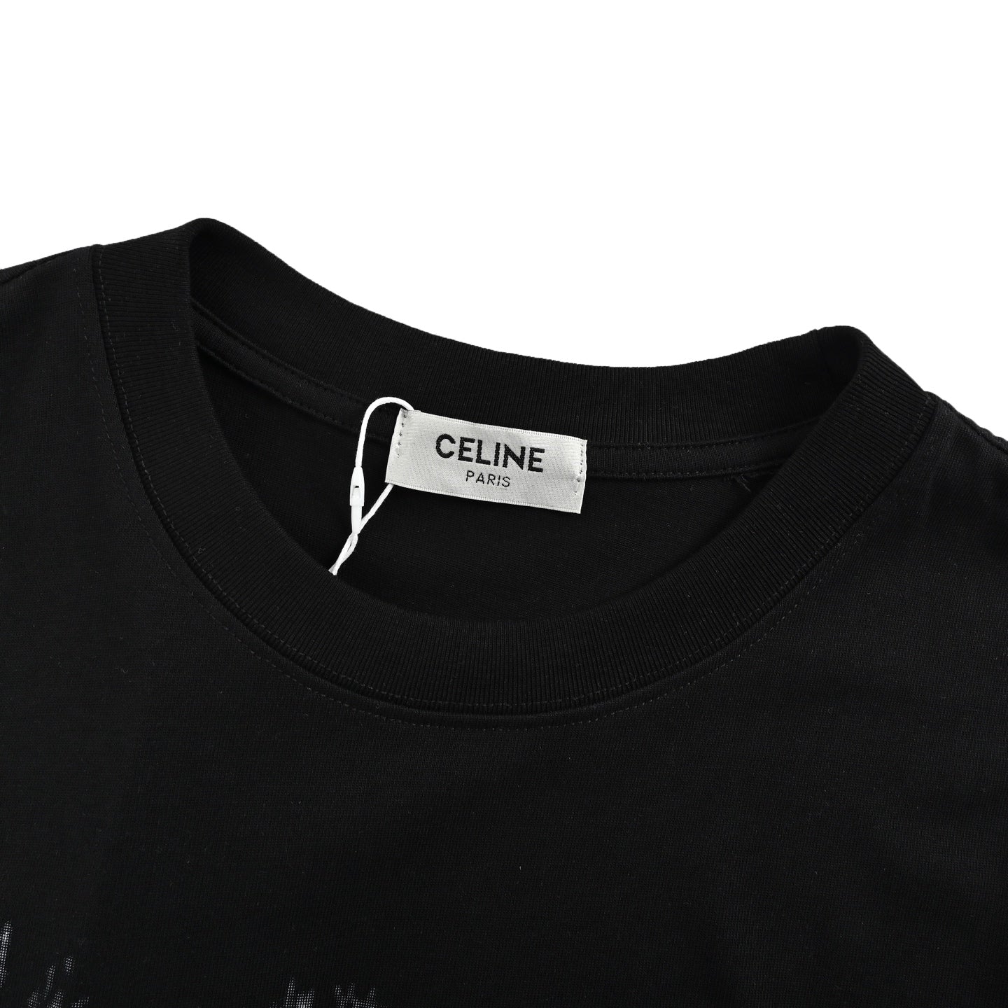 25ss Distressed logo print short sleeves