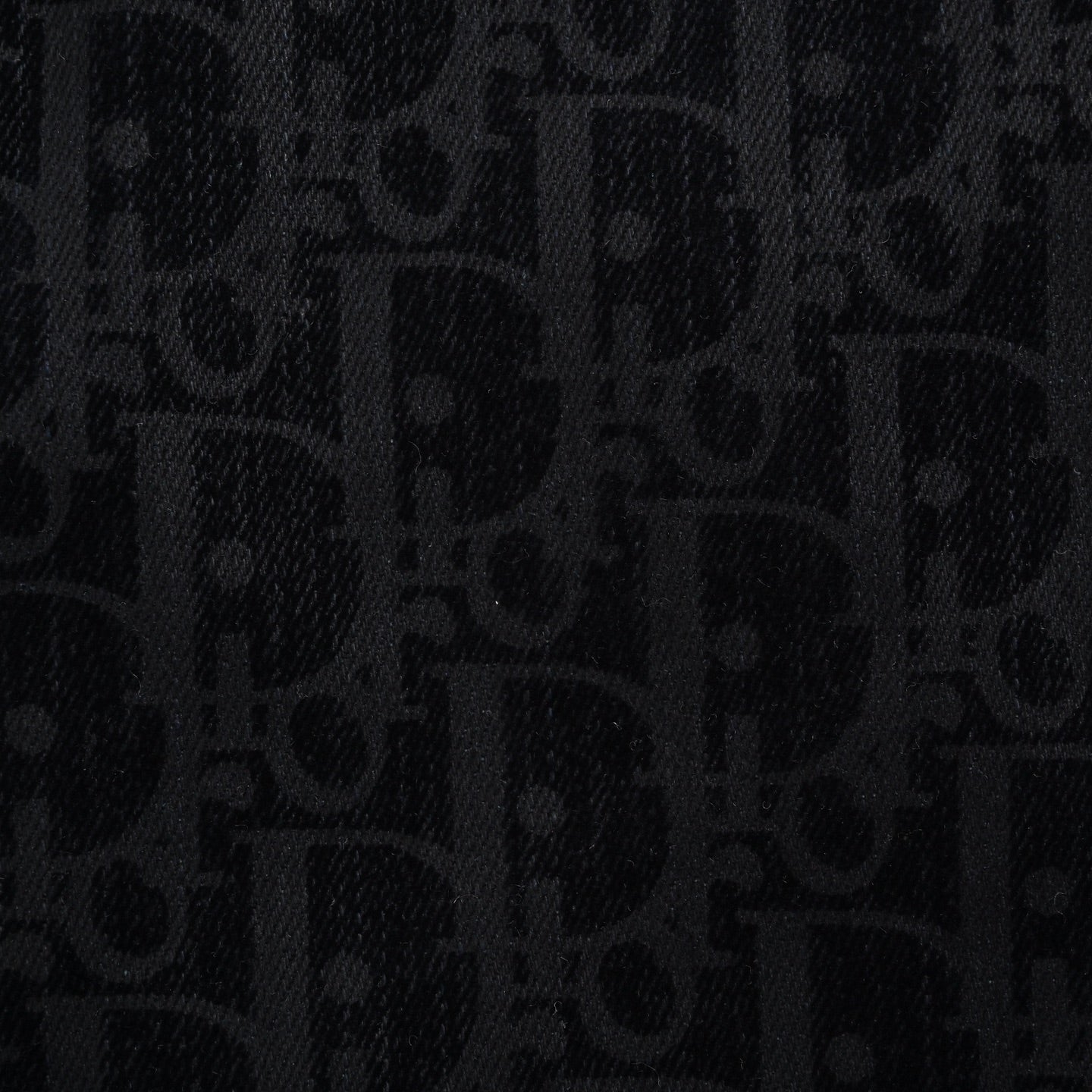 Co-branded Year of the Snake limited edition presbyopia all-over printed denim suit trousers