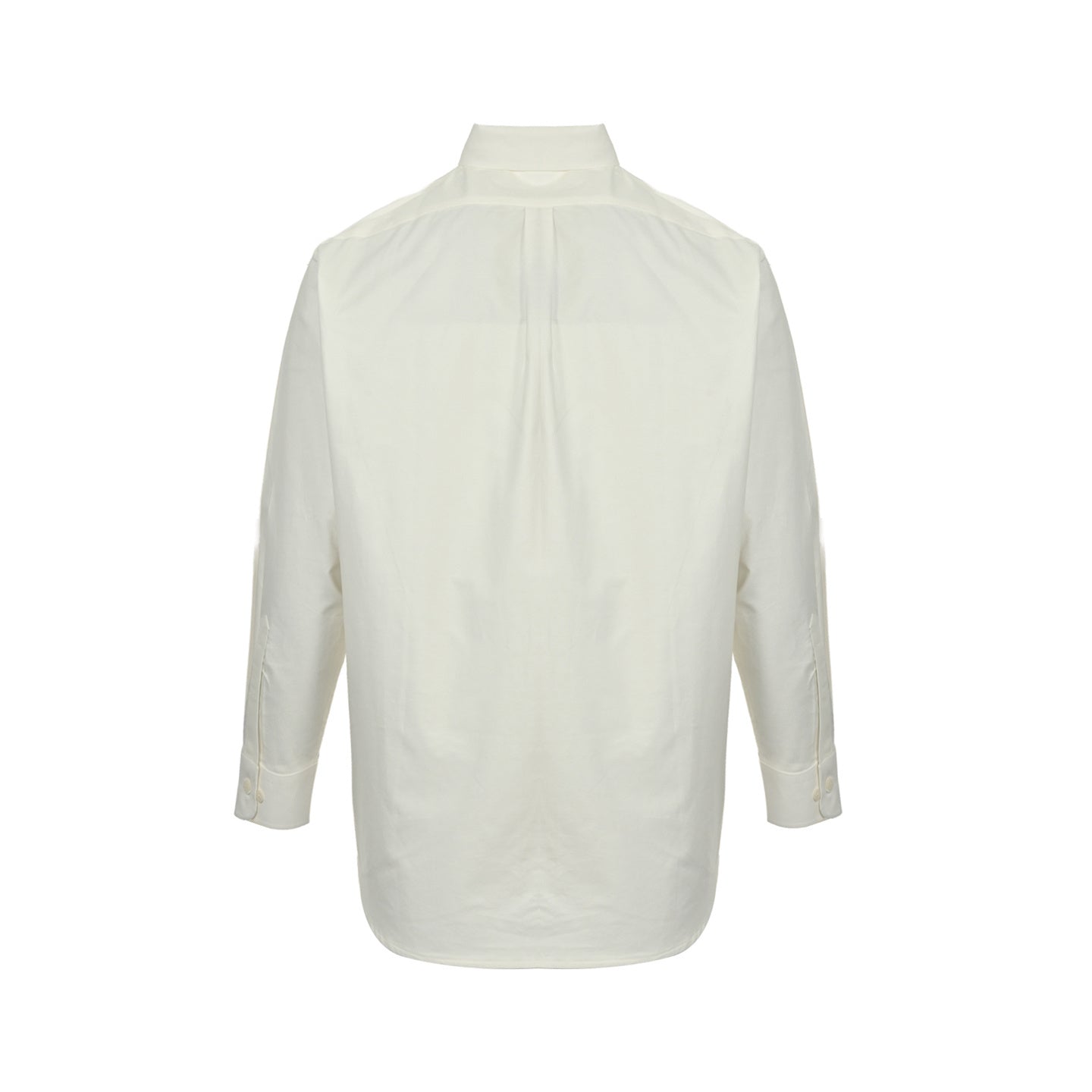 25Fw Round Label Embroidered Long-Sleeve Shirt