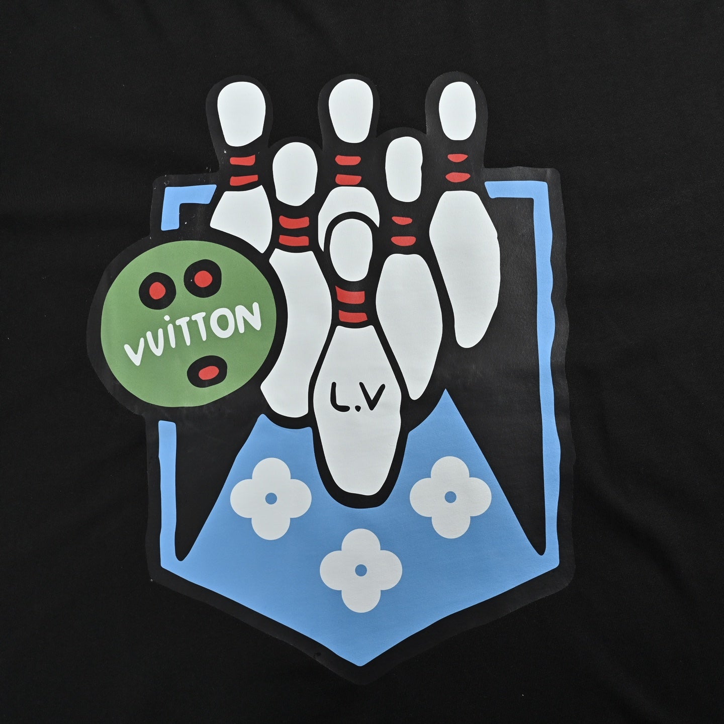 25ss Bowling print short sleeves