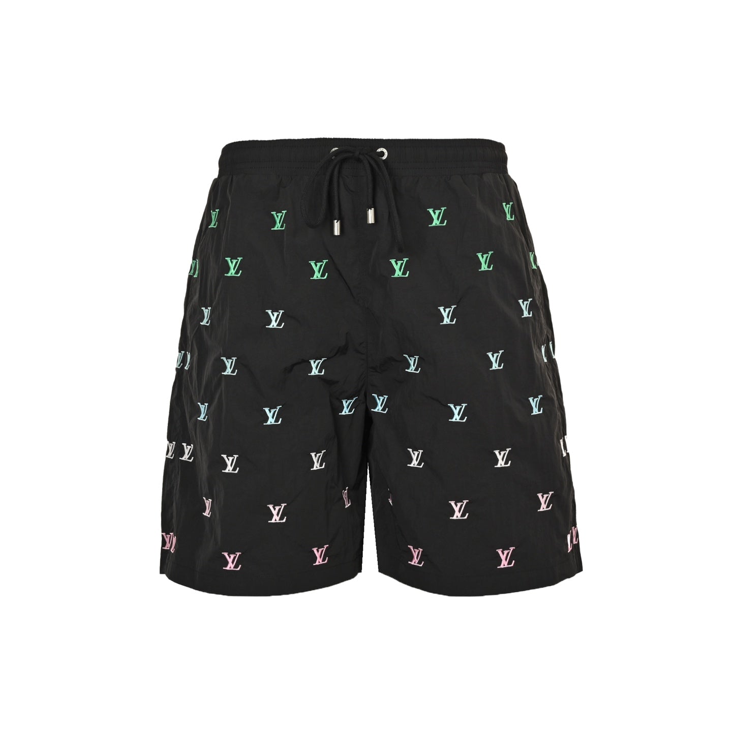 25ss gradient embroidered small label beach shorts