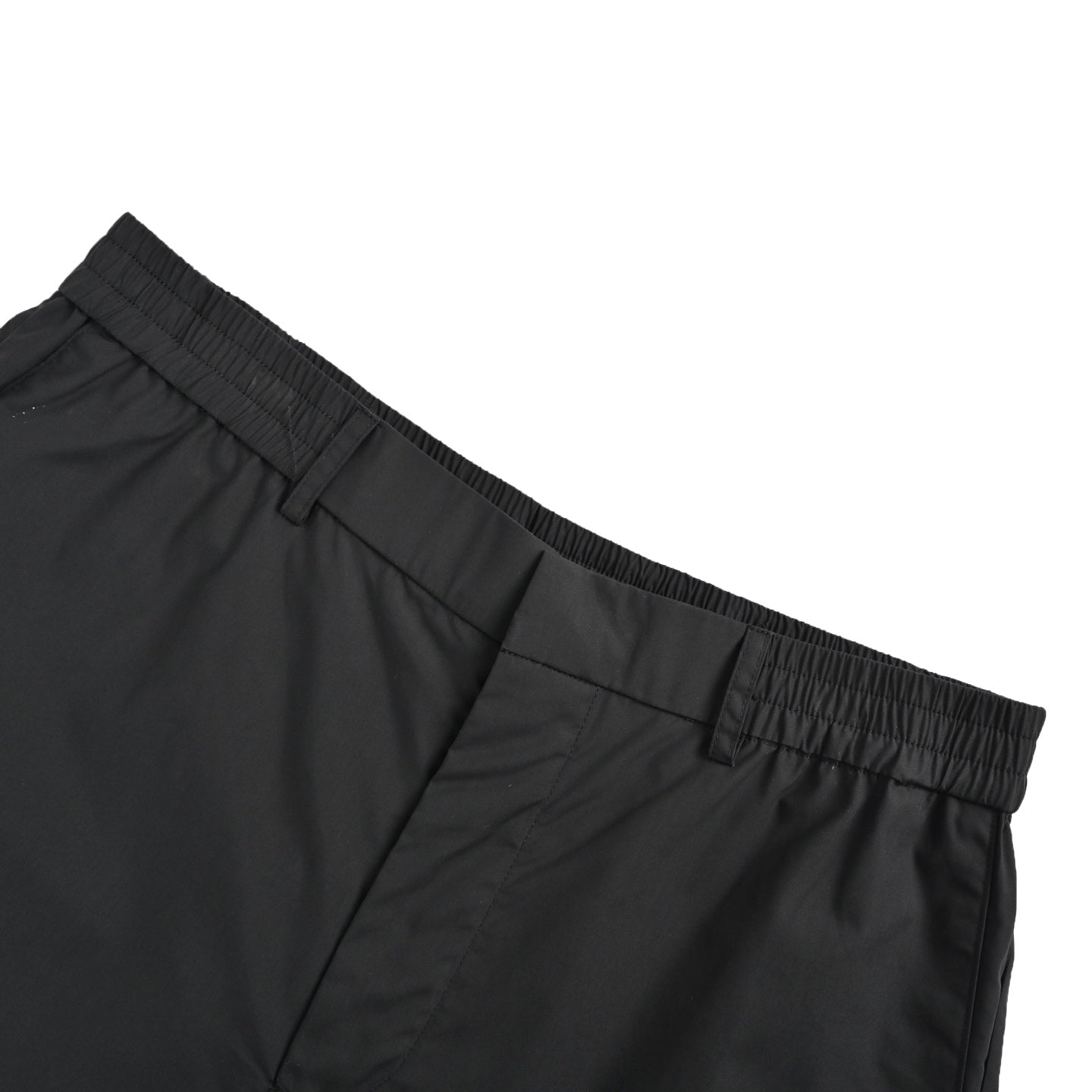 Fe 25Solid color Bermuda shorts