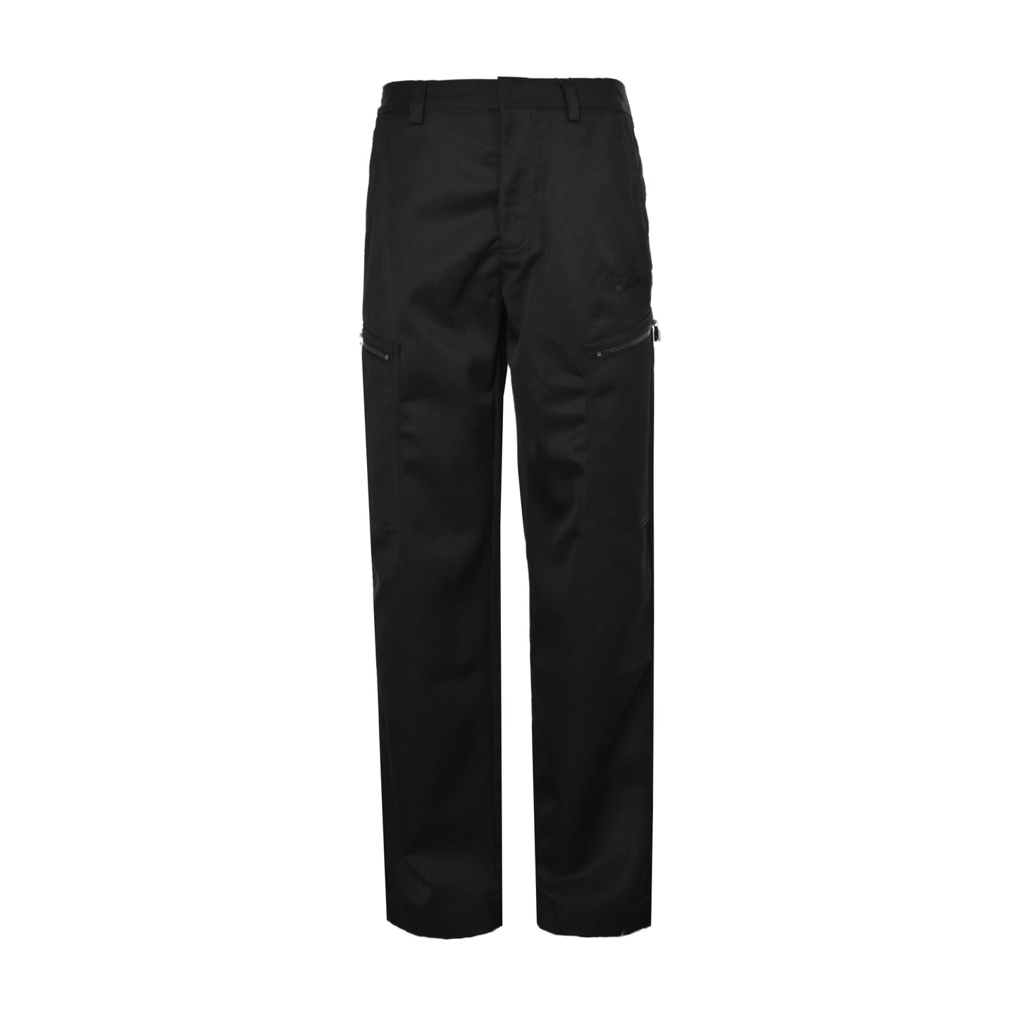 25ss Embroidered Logo Pocket Zipper Work Pants