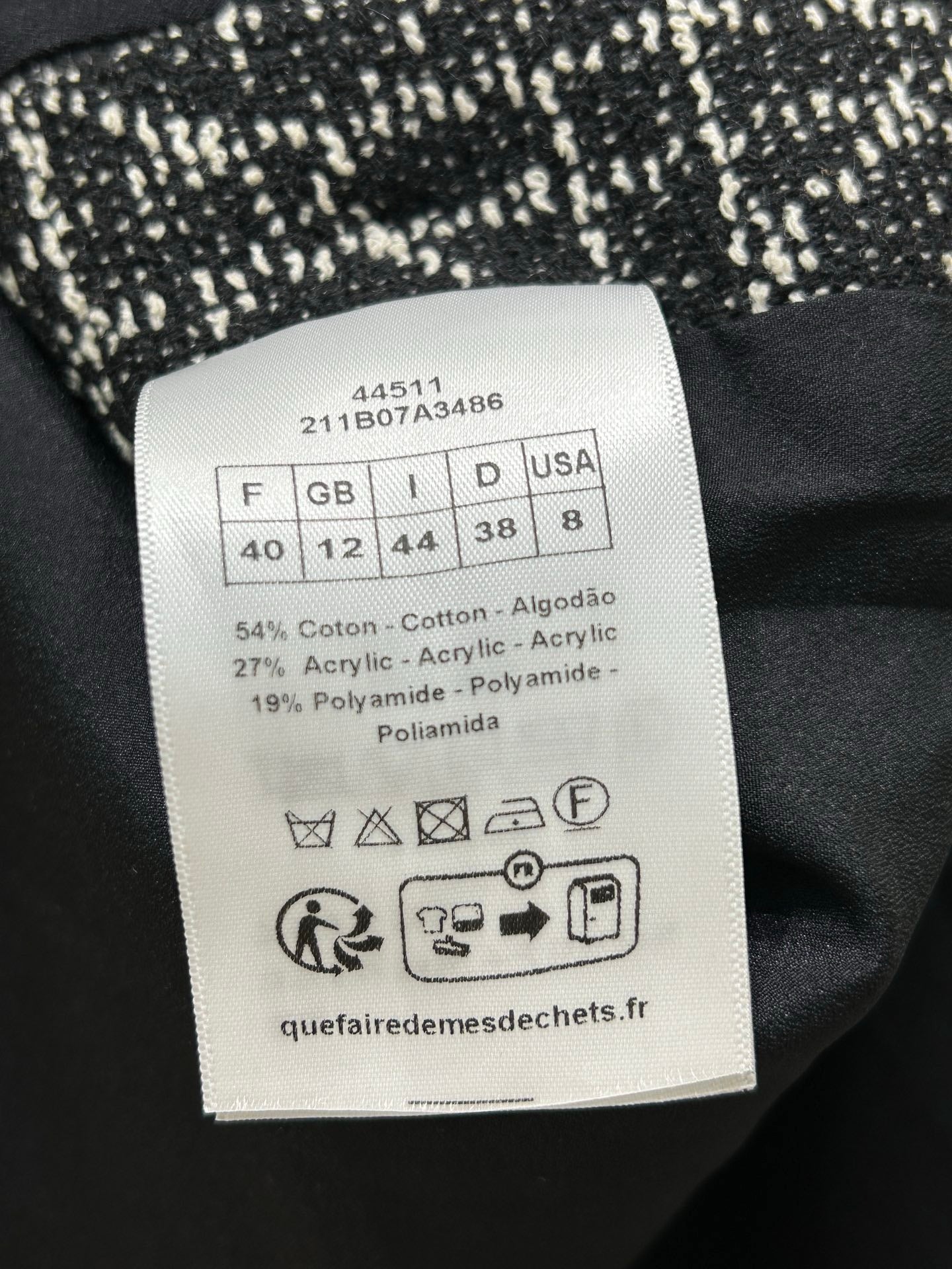 D cannage woven dress