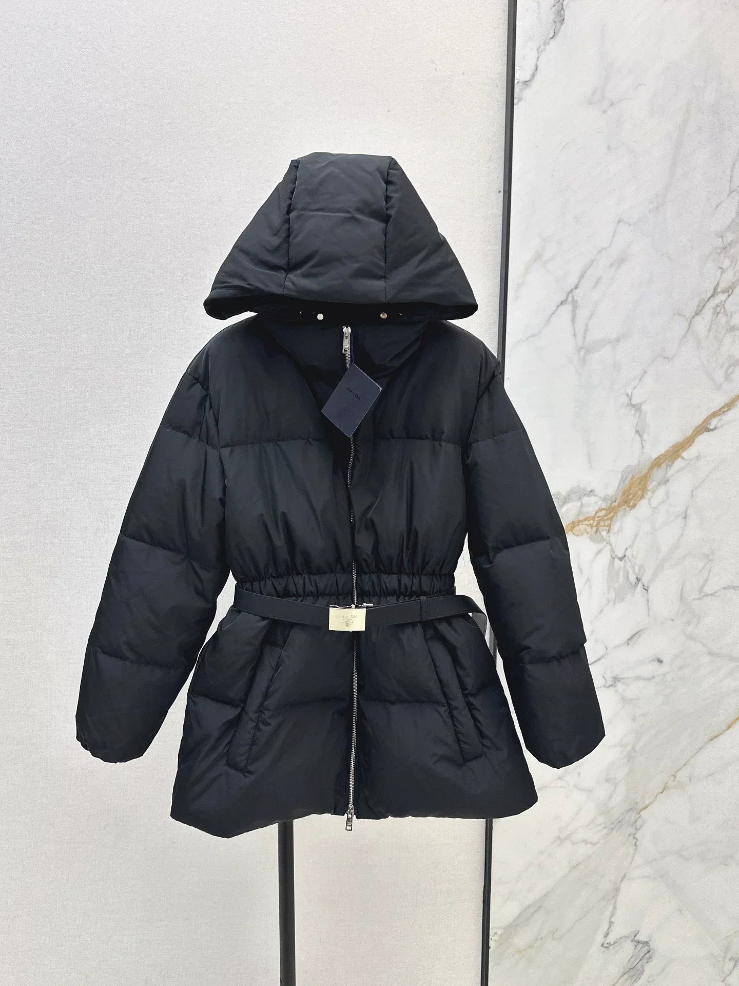 25fw Clean version waist down jacket