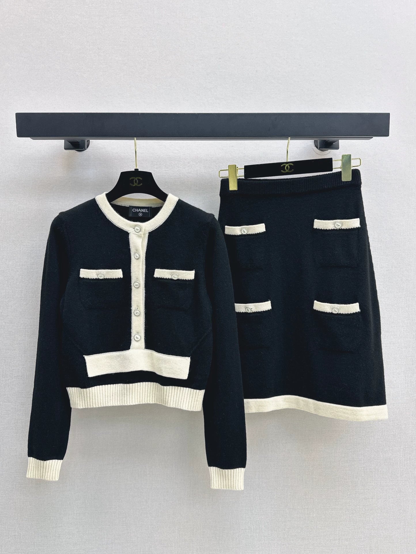 25fw knitted set