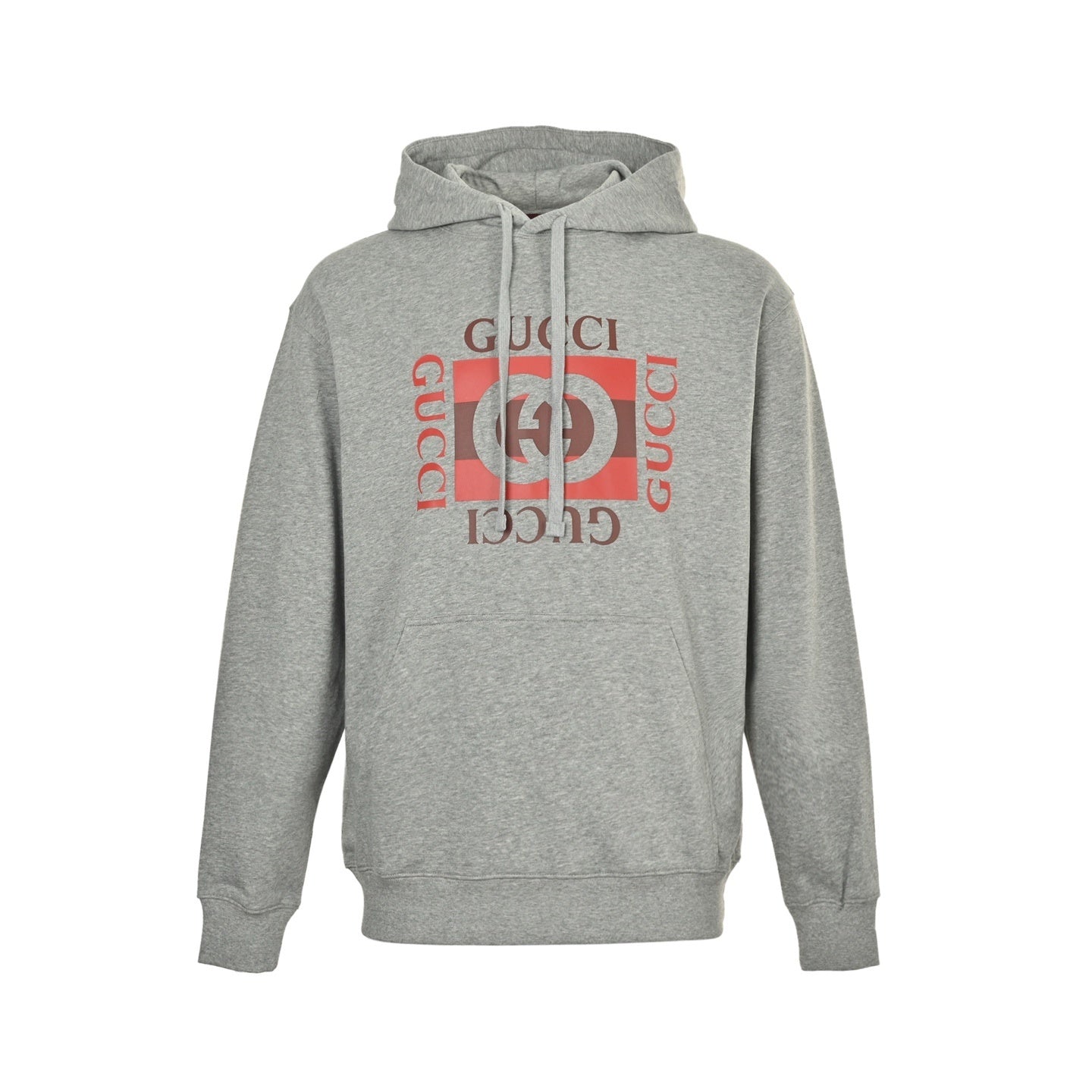 25FW block print hooded sweatshirt
