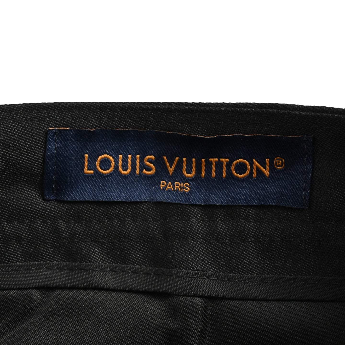 25ss Embroidered Logo Pocket Zipper Work Pants