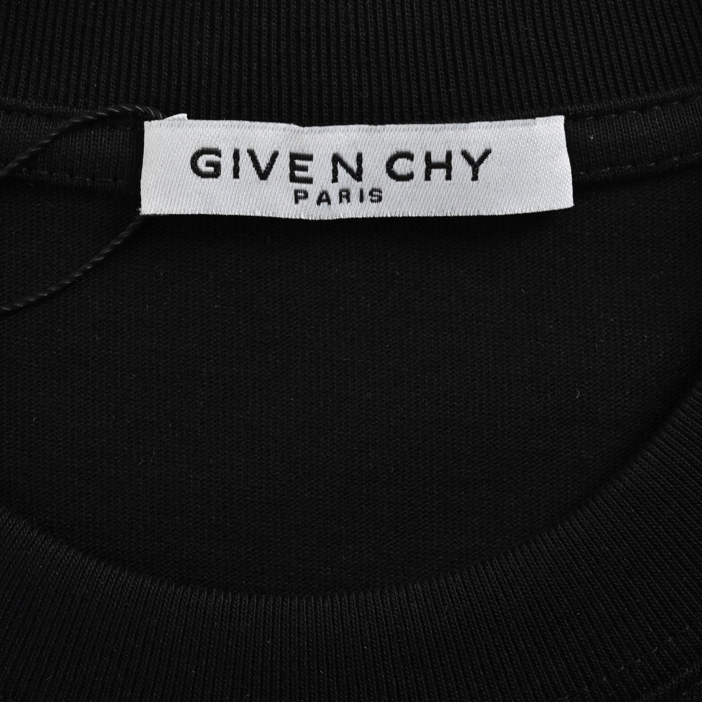 25ss Hand-painted lettering printed short sleeves on shoulders