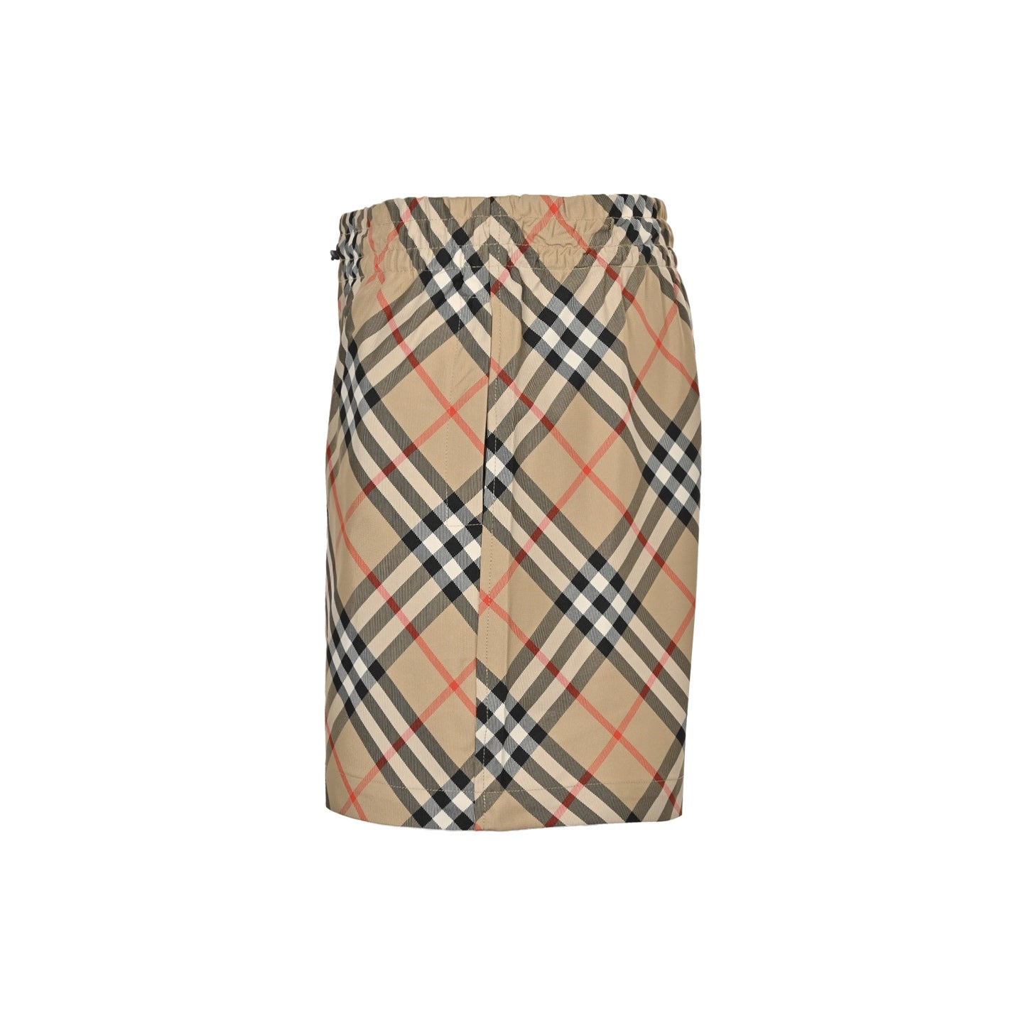25 Diagonal plaid shorts