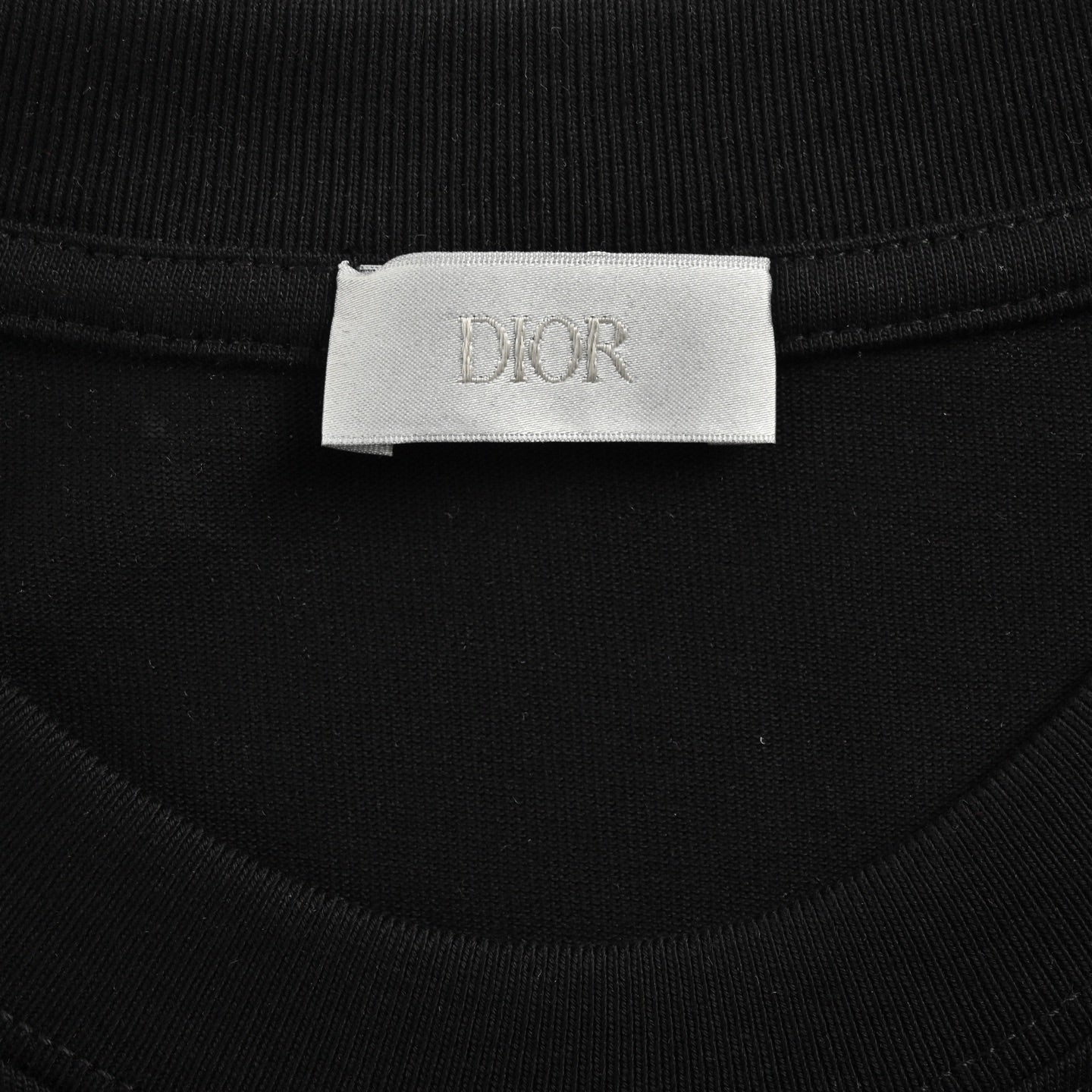Presbyopic appliqué embroidered letter short sleeves
