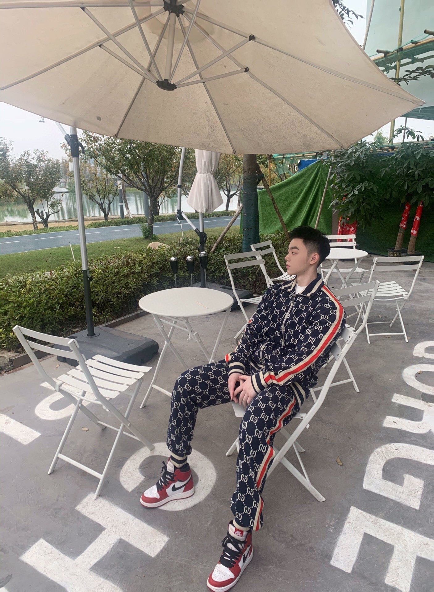 25ss all-over printed jacket
