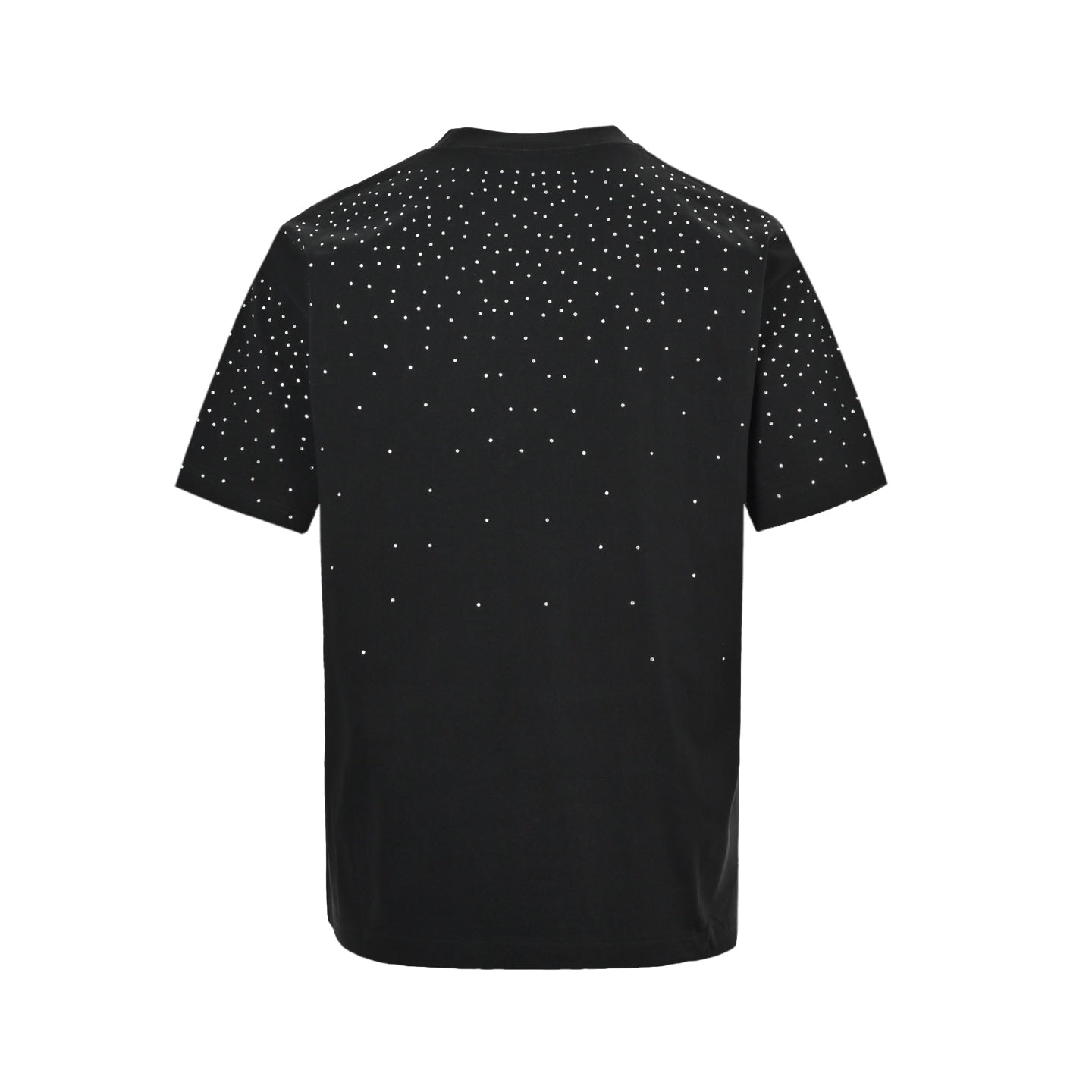 25ss Rivet Logo Starry Sky Hot Diamond Short Sleeve