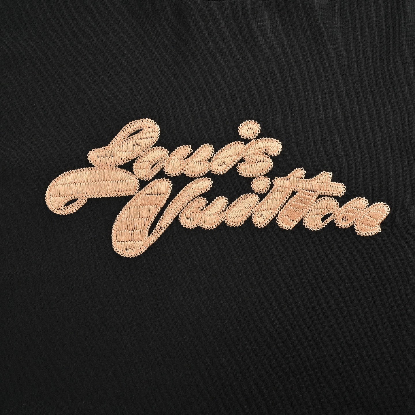 25ss Artistic Letter Logo Embroidered Short Sleeve