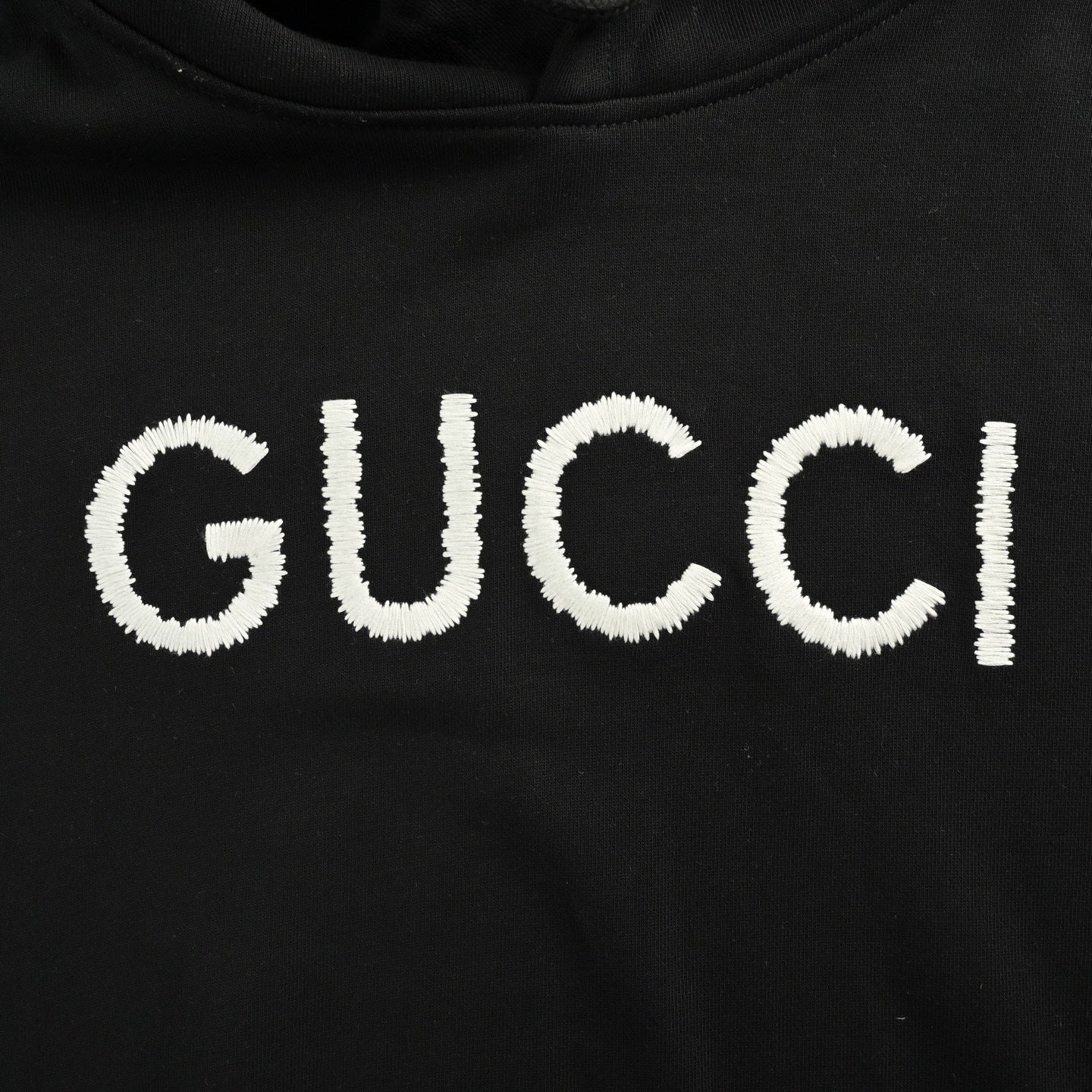 25FW Lettering embroidered hooded sweatshirt