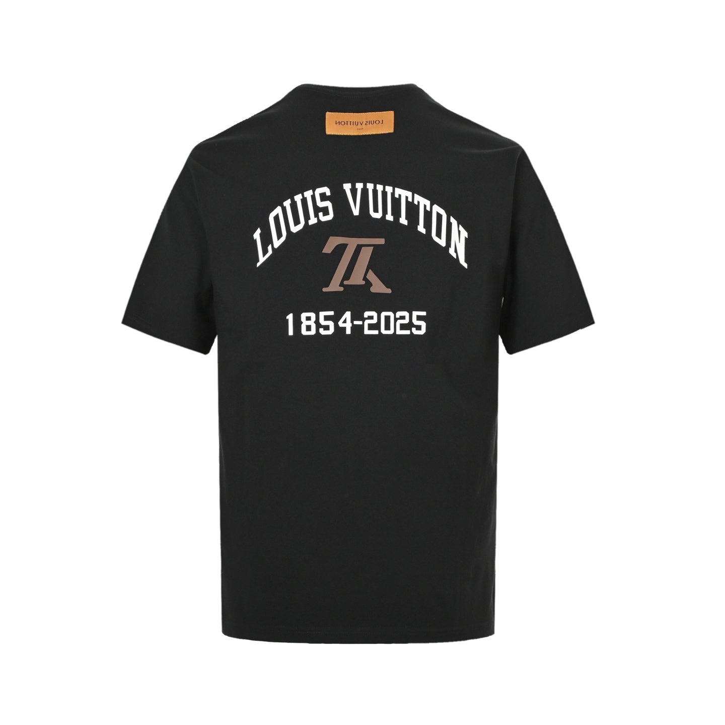 25ss front and back thick rubber printed logo short sleeves