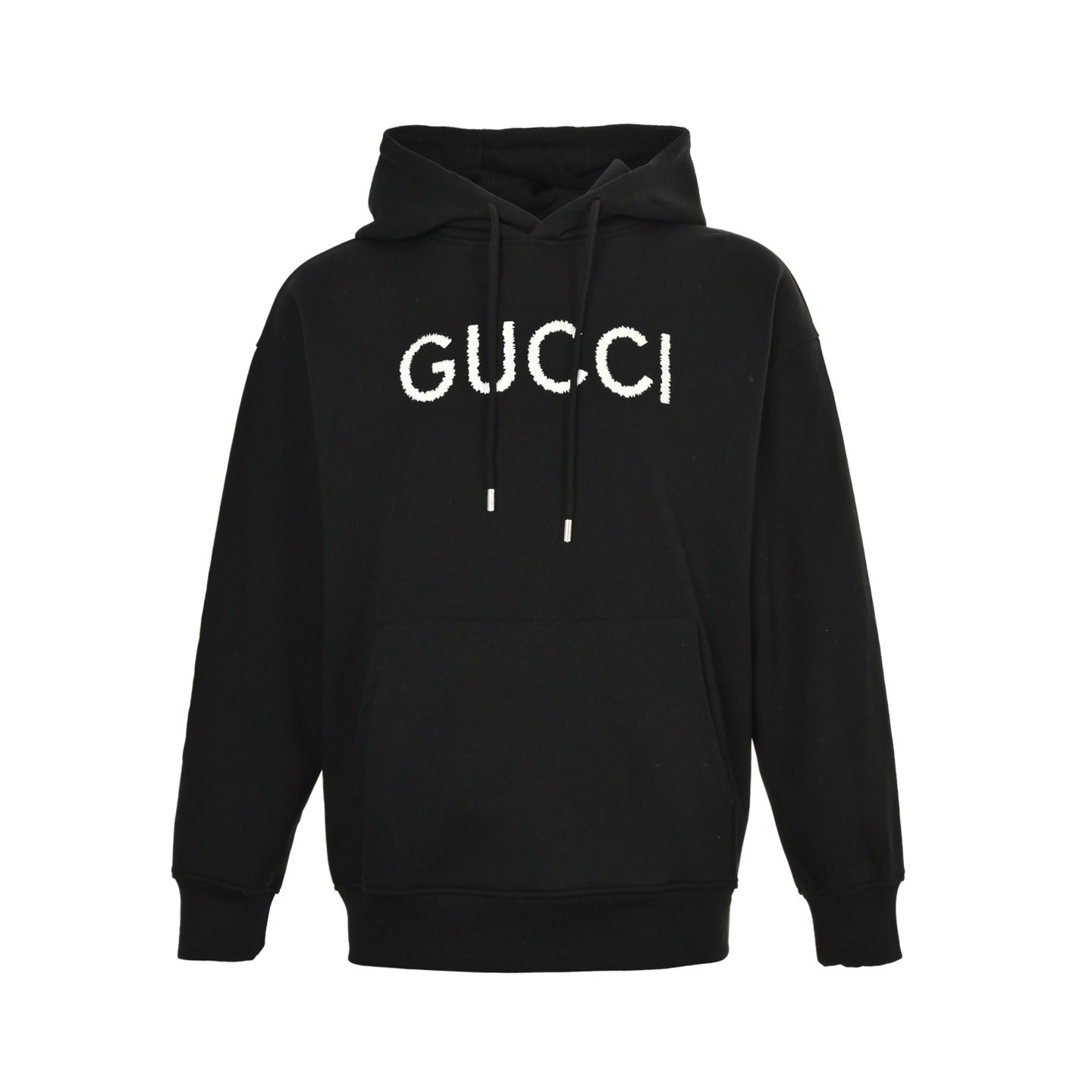 25FW Lettering embroidered hooded sweatshirt