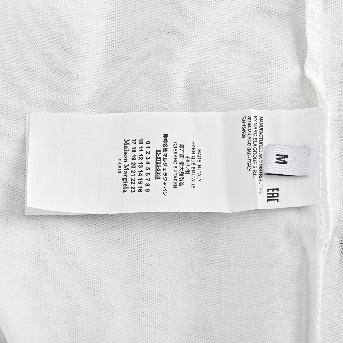 Front and back black and white double letter printed short sleeves