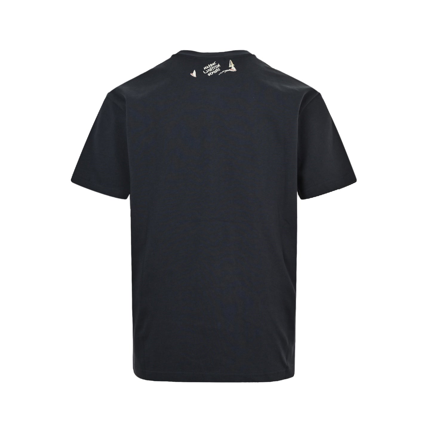 25ss sailboat embroidered logo short sleeved shirt