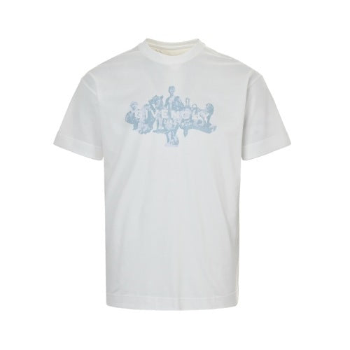 25ss art sculpture print short sleeves