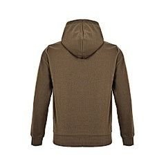 25Fw zippered faux pocket hooded sweatshirt