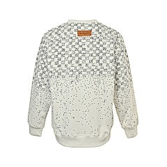 25fw gradient print round neck sweatshirt