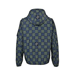 25Fw Checkerboard Monogram Reversible Jacket