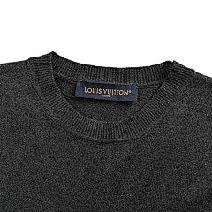 25fw old flower jacquard cashmere sweater