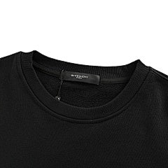 25fw letter embossed print round neck sweatshirt